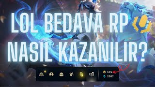 LOL BEDAVA RP VERİYOR NASILMI ?