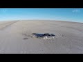 Drifting and control drone at the same time , Utah salt flat Chevy Camaro V6 drift