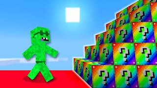 مسابقه پلکانی نهایی لاکی در Minecraft