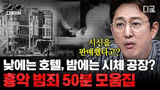 [#프리한19] (50분) 낮에는 호텔 밤에는 살인 공장..!? 🏨 수백명을 살해한 미국 최악의 연쇄 살인범 H.H 🎷 | #디제이픽