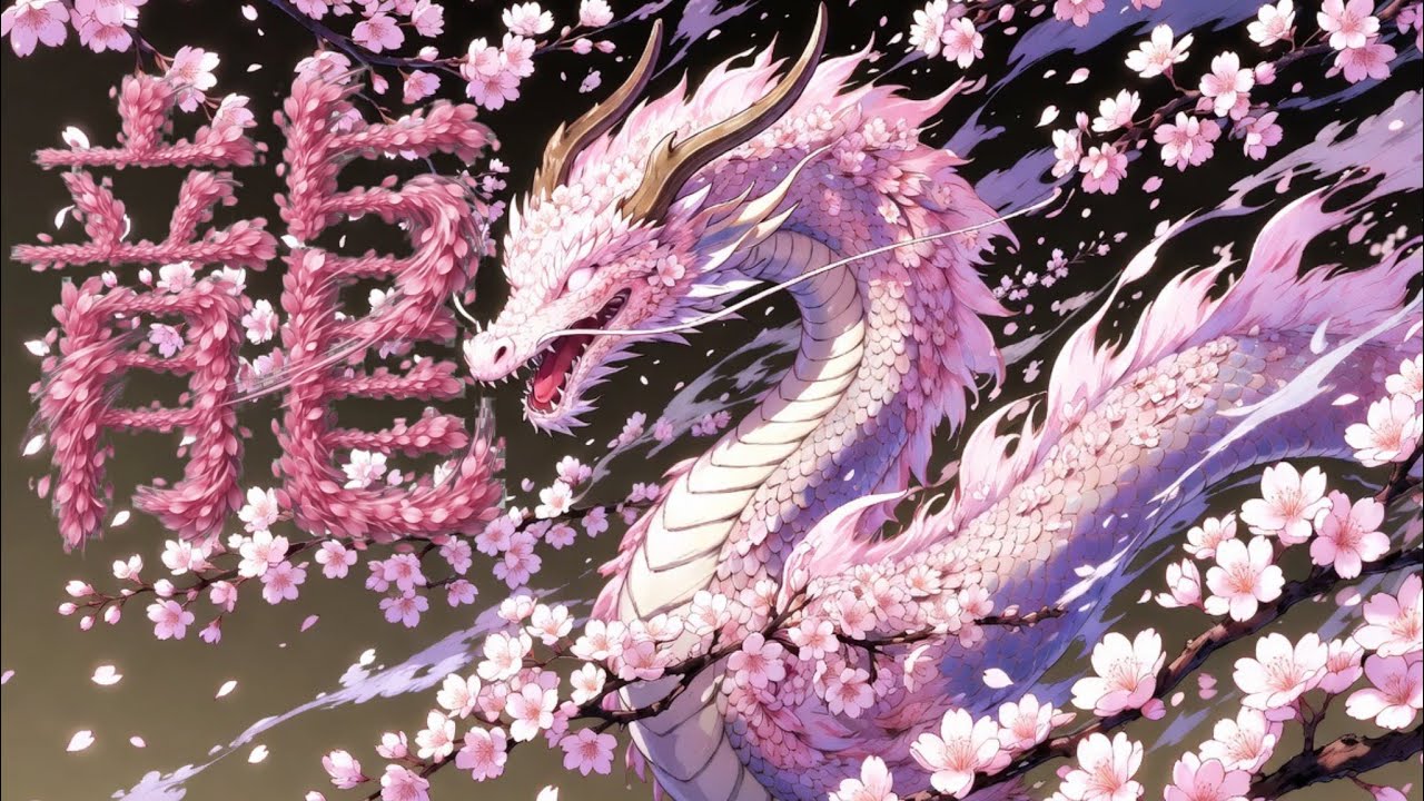 リュウグウノツカイと桜吹雪 桜吹雪-花の龍- - YouTube