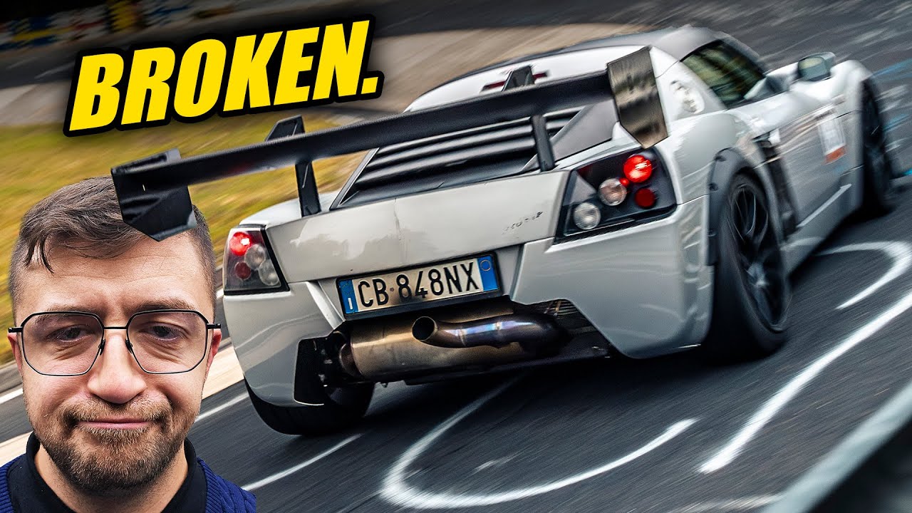 Too Much Downforce & Power Broke It😭 // Nürburgring