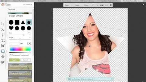 Creating Shape Cut-Outs on Picmonkey.com