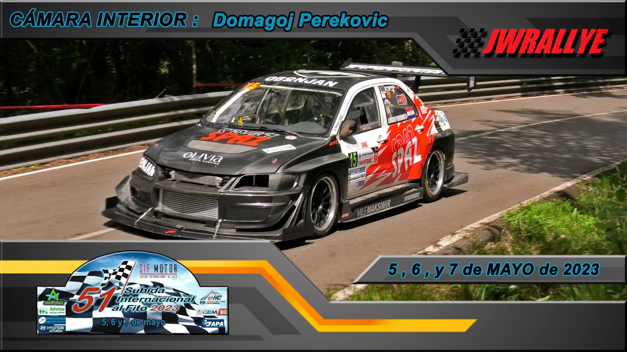 CAMARA INTERIOR PEREKOVIC SUBIDA AL FITO 2023  JWRALLYE