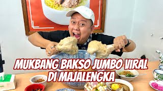 MUKBANG BAKSO YANG LAGI VIRAL DI MAJALENGKA - SAMPE MUNCRAT KEMANA MANA