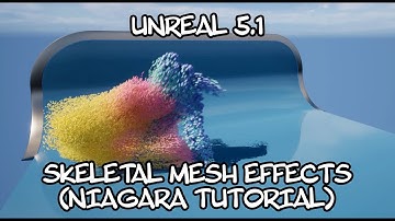 Unreal 5.1 - More fun with Niagara + Skeletal mesh effects