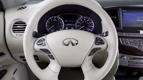 2016 Infiniti QX60 -  Vehicle Information Display