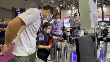 Baisheng Laser - Amazing performance of laser welding machine SHENZHEN LASERFAIR!