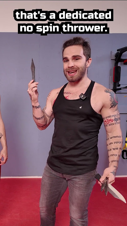 What's the Best Throwing Knife for a Sword Fight?! #sword #martialarts #throwingknife