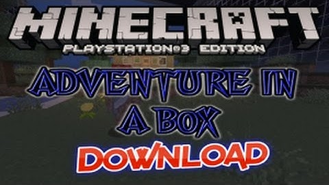 ADVENTURE IN A BOX + DOWNLOAD TRICKLIFE101 MINECRAFT PS3 PS4 EU & US / DISC & DIGITAL