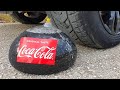 Experiment Car vs Giant Coca Cola Balloon | Crushing Crunchy & Soft Things by Car!