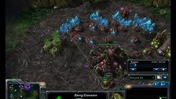 StarCraft 2 Beta: 2on2 (TP - ZZ) on Lost Temple - Part 1/3