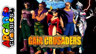 [Longplay] Arcade - Gaia Crusaders [2 Players]
