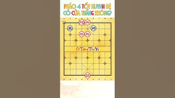 Cờ Tướng Tàn Cục EXPERT P.225 - ĐƠN XE KHÓ CHỐNG LẠI PHÁO 4 TỐT HUYNH ĐỆ #cotuongthuvi #shorts