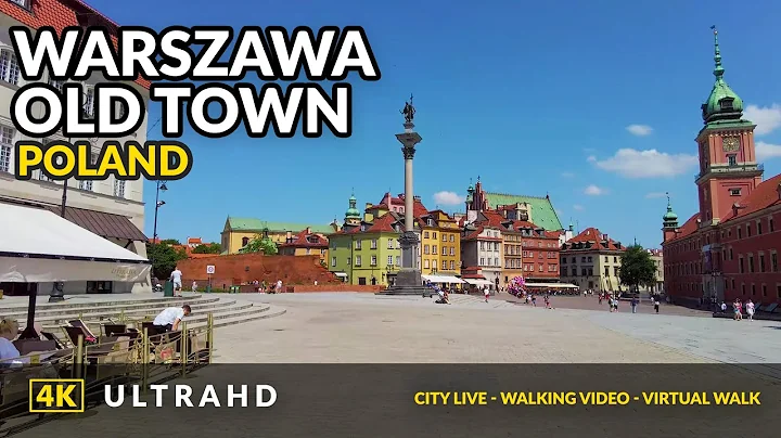 Virtual Walking Tour through Warsaw, Poland 4K