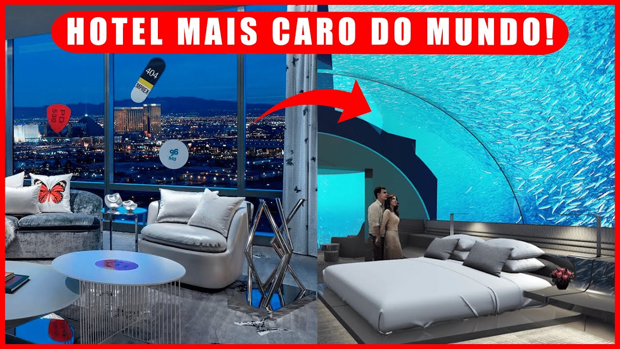 OS HOTÉIS MAIS CAROS DO MUNDO | UMA DIÁRIA PODE CHEGAR A 500 MIL R$