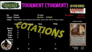 TOURMENT : 22/07/2023 tarihindeki fiyat teklifleri ve istatistikler - Magic The Gathering kartları