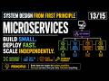 System Design from First Principle[13/15]: Microservices [Know When NOT to Use]