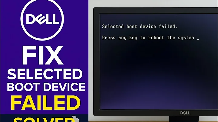 Fix “Selected Boot Device Failed” Error | Dell Boot Problem Solved (Step-by-Step)