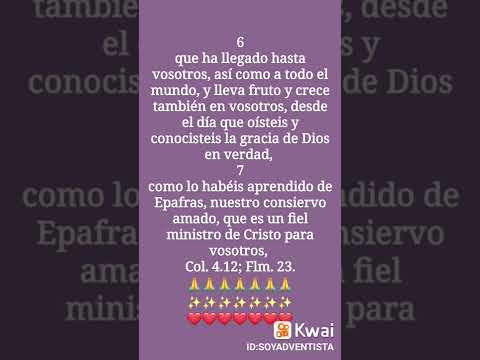 #LasantaBibliaReinaVarela1960dice✨️ Colosenses capítulo