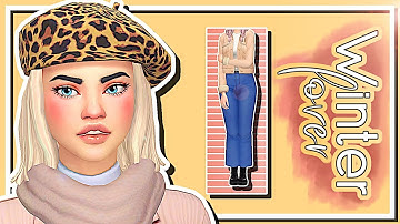 The Sims 4 | WINTER LOVER ❄️☕️ | Winter vs. Summer Collab w/ BluuSims + CC Links