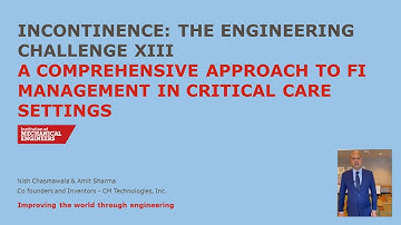 Qora Stool Management Kit at IMECHE - Incontinence: The Engineering Challenge XIII
