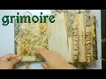 Junk Journal Grimoire - A Witch in the Woods - Book of Shadows - Handmade Book - Nature Journal