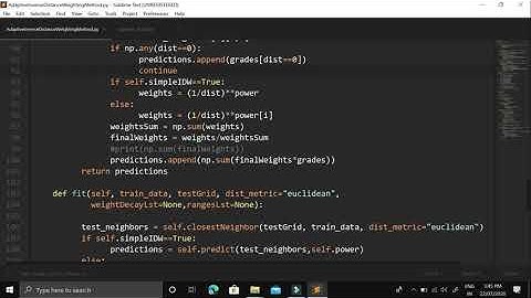 Nearest Neighbors based on Spatial Clusters from Scratch using Python