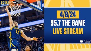 The Warriors Are In The Play-In And The Giants Got A Comeback Win | 95.7 The Game Live Stream