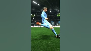 EA FC 24 Hypermotion V Haaland goal #FC24 #fifa24 #eafc24 #fifanewrelease #fifagame #fifamobile