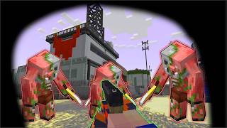 ZOMBIE PIGLIN CITY! Desolate Planet