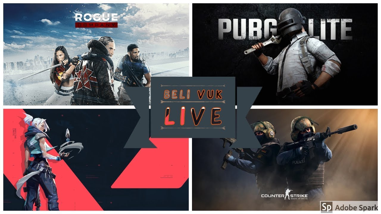 🐺 /// PUBG LITE, CSGO, Valorant, Rogue Company || LIVE STREAM || [Balkan Live / UZIVO] \\\ 🐺