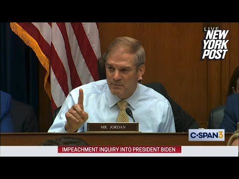 Jim Jordan rips Biden dealings: 'Tale as old as time'