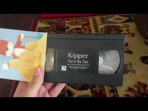 Kipper: Fun In The Sun 2003 VHS Side Label 359