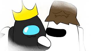 Baggie fell into a trap || Amogus (Black x White?)