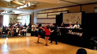 Gillian and Brittany sister latin dance