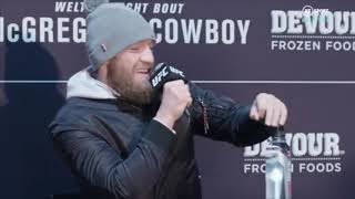 CONOR McGREGOR FULL MEDIA ROUNDTABLE - TALKS FUTURE UFC OPPONENTS \& POTENTIAL RETURN TO BOXING