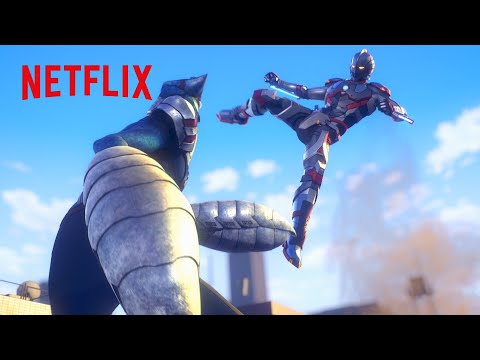 Epic Rooftop Battle | ULTRAMAN: Final Season | Clip | Netflix Anime