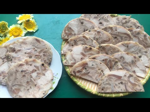 Video Cách Làm Giò Dăm Bông Thơm Ngon Lạ Miệng Miễn Chê - youtube
