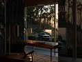 Chill Lofi - Sunset Coastal Desk Setup & Classic '67 Mustang 🌅🏎️ | DuskDeskVibes #lofi #desksetup