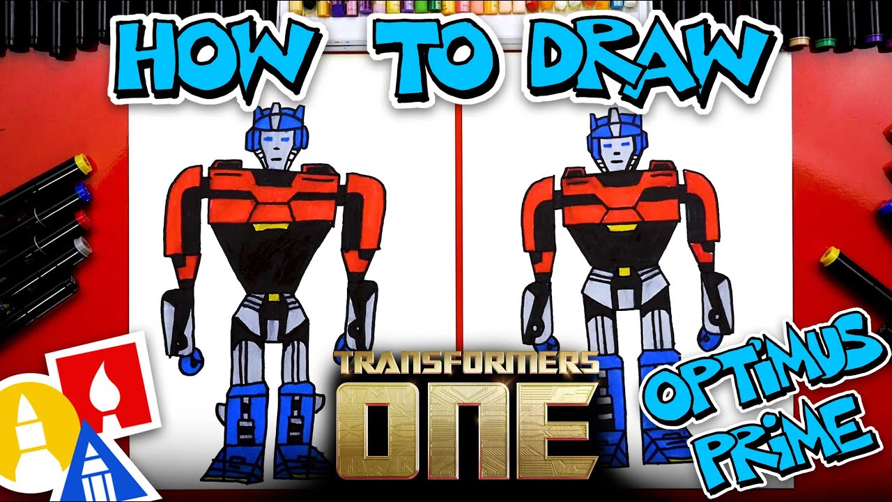 How to draw Optimus Prime from the new Transformers One