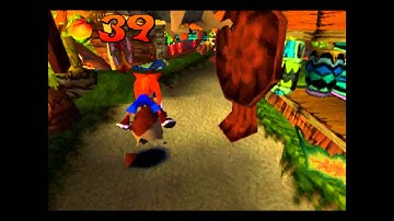 Crash Bandicoot - 100% Playthrough, Part 18 - Whole hog + Clear gem