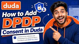 How to Add DPDP Consent in Duda