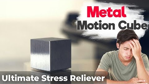Metal Motion Cube | The Ultimate Stress Reliever