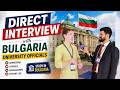 Study In Bulgaria | Tuition Fee | Working Rights | Interview With Bulgaria University Officials
