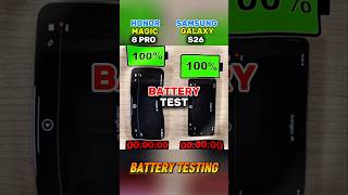 🔥 Honor Magic 8 Pro vs Samsung Galaxy S26 Ultra Battery Test ⚡ | Ultimate Drain Test!