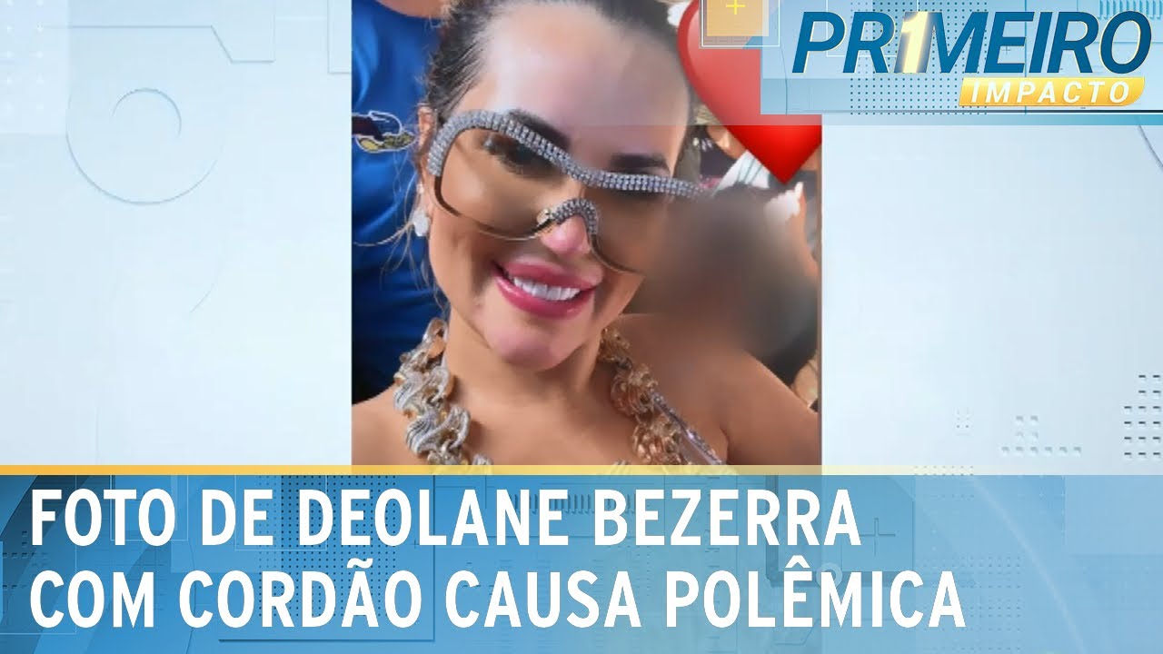 Deolane Bezerra usa cordão que seria de chefe do tráfico na Maré | Primeiro Impacto (15/02/24)