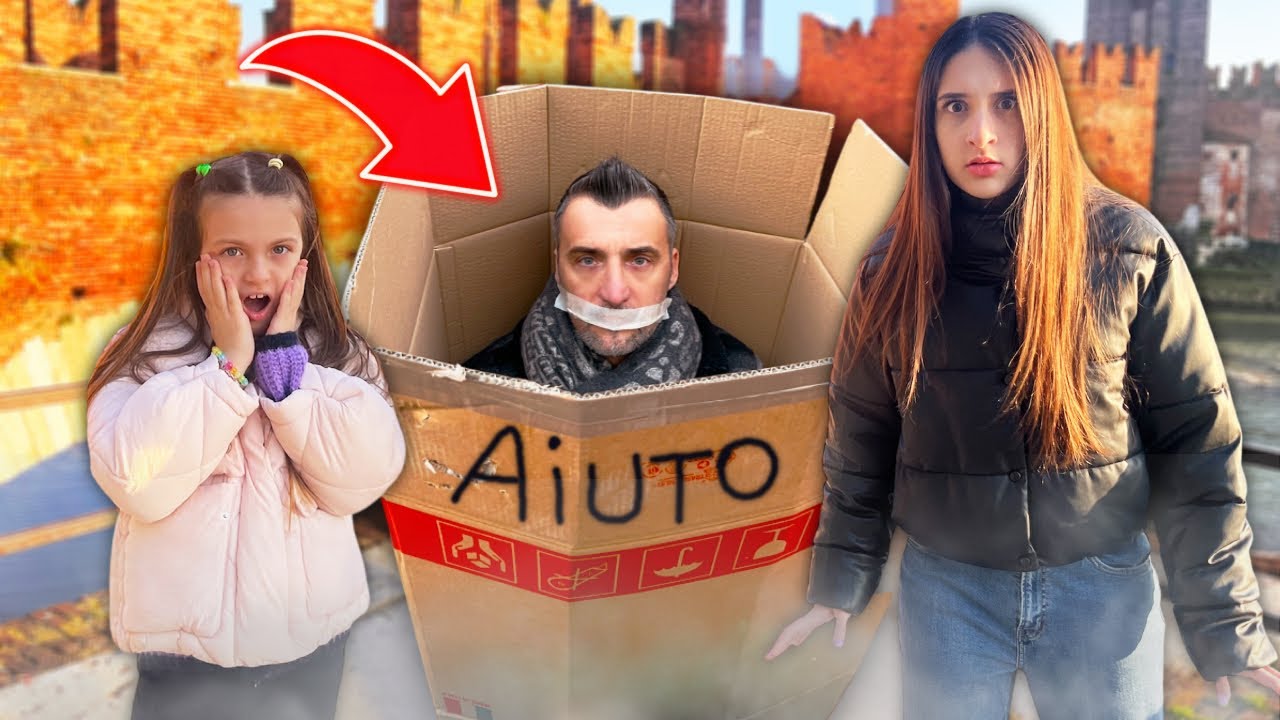 HANNO RAPITO il Nostro PAPÀ AIUTATECI a RITROVARLO 🥹