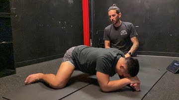 Mobility snack Frog Stretch Adductor/Abductor Pails rails segment