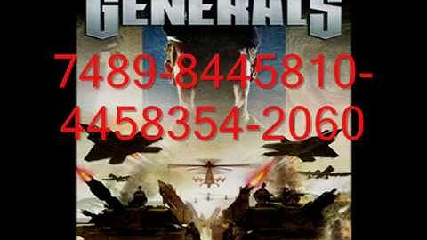 Generals CD KEY